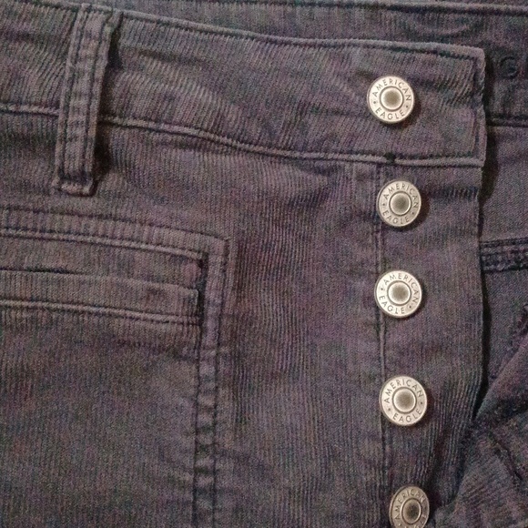 American Eagle Super High Rise Flare Corduroy Pants *New - Picture 11 of 14